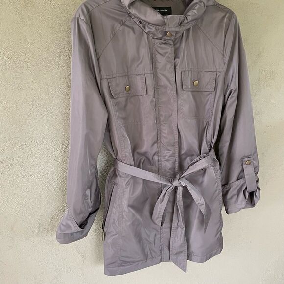 Halogen Trench Coat Size Large - Picture 6 of 7